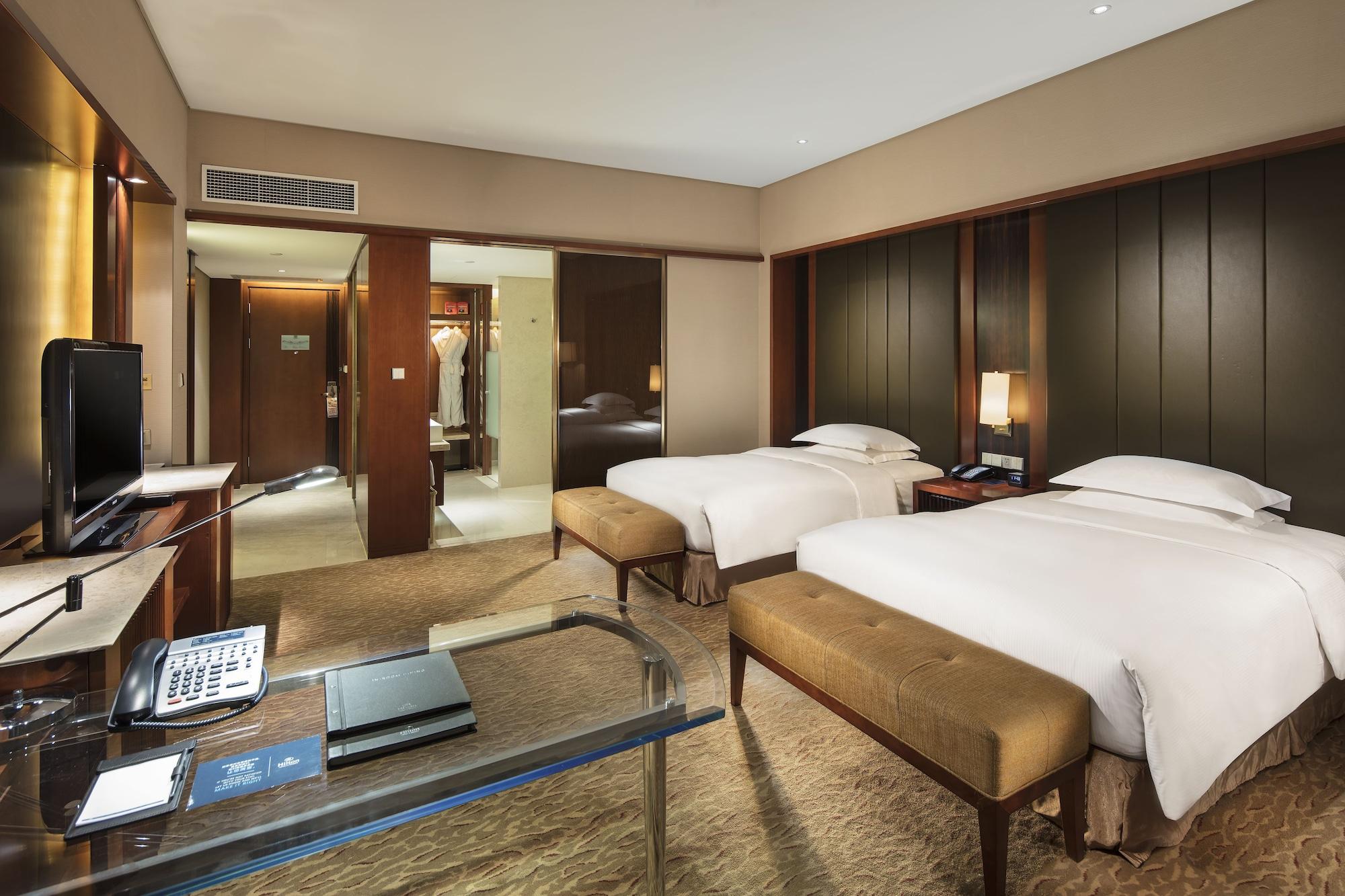 Hilton Nanjing Riverside Bagian luar foto