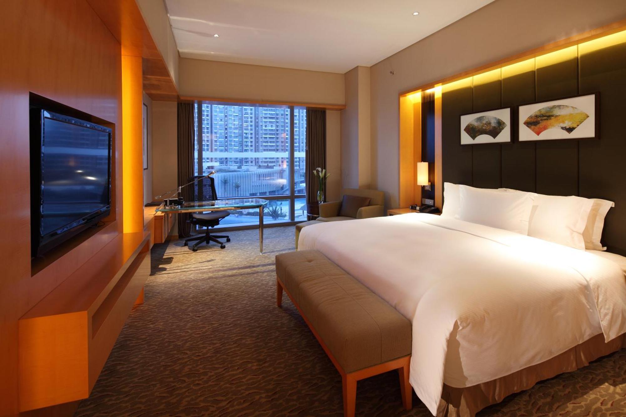 Hilton Nanjing Riverside Bagian luar foto