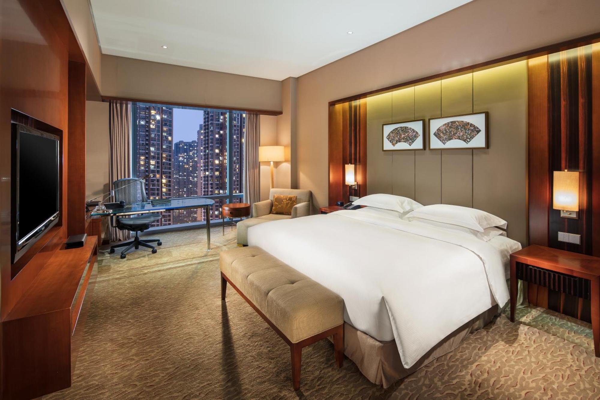 Hilton Nanjing Riverside Bagian luar foto