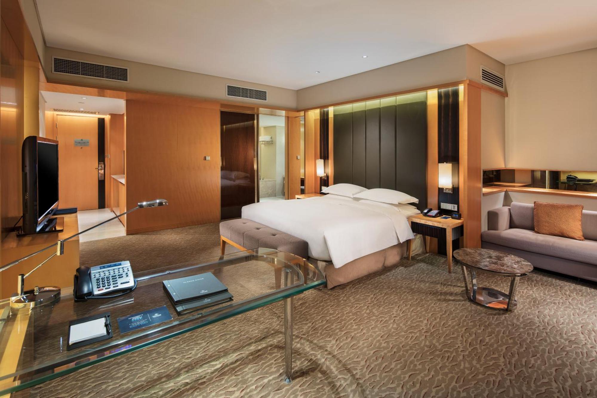 Hilton Nanjing Riverside Bagian luar foto